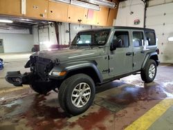 Salvage cars for sale at Marlboro, NY auction: 2023 Jeep Wrangler Sport