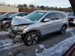 Salvage SUVs for sale at auction: 2016 Honda CR-V Touring