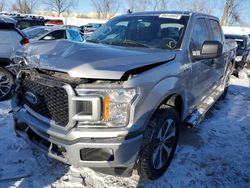 Salvage cars for sale from Copart Bridgeton, MO: 2020 Ford F150 Supercrew