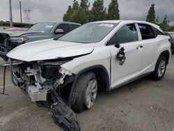 Salvage cars for sale from Copart Rancho Cucamonga, CA: 2017 Lexus RX 350 Base
