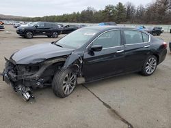 Salvage cars for sale at Brookhaven, NY auction: 2015 Honda Accord Sport