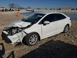 Salvage cars for sale from Copart Haslet, TX: 2021 Toyota Corolla LE