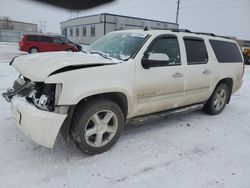 Salvage cars for sale from Copart Bismarck, ND: 2011 Chevrolet Suburban K1500 LTZ