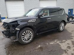 Salvage cars for sale at Ham Lake, MN auction: 2016 Infiniti QX80