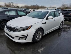 Salvage cars for sale from Copart Glassboro, NJ: 2015 KIA Optima LX