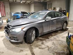 Salvage cars for sale from Copart West Mifflin, PA: 2017 Infiniti Q50 Base