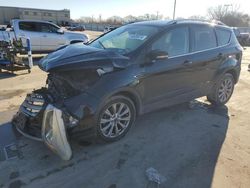 Salvage cars for sale from Copart Wilmer, TX: 2017 Ford Escape Titanium