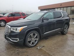 Salvage cars for sale at Fort Wayne, IN auction: 2017 GMC Acadia Denali