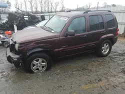 Salvage cars for sale at Spartanburg, SC auction: 2004 Jeep Liberty Limited