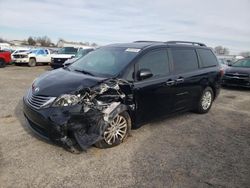 Salvage cars for sale from Copart Mocksville, NC: 2017 Toyota Sienna XLE