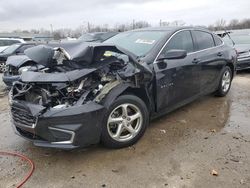 Salvage cars for sale at Louisville, KY auction: 2018 Chevrolet Malibu LS
