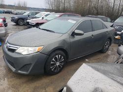 Salvage cars for sale at Arlington, WA auction: 2012 Toyota Camry Base