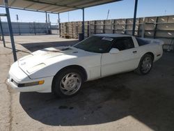 Salvage cars for sale from Copart Anthony, TX: 1992 Chevrolet Corvette