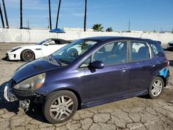 Honda FIT salvage cars for sale: 2008 Honda FIT Sport