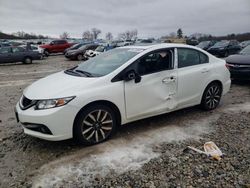 Honda Civic salvage cars for sale: 2015 Honda Civic EXL