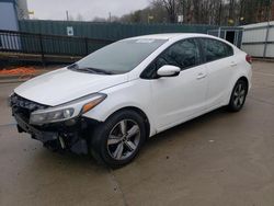 Salvage cars for sale from Copart Spartanburg, SC: 2018 KIA Forte LX