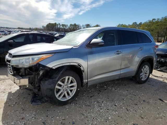 2015 Toyota Highlander LE