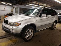 Salvage cars for sale from Copart Wheeling, IL: 2004 BMW X5 3.0I