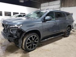 Salvage cars for sale at Ham Lake, MN auction: 2021 Chevrolet Suburban K1500 RST