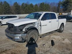 Salvage cars for sale from Copart Gainesville, GA: 2012 Dodge RAM 1500 SLT