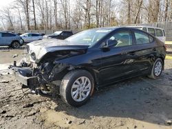 Salvage cars for sale at Waldorf, MD auction: 2017 Hyundai Elantra SE