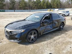 Honda salvage cars for sale: 2021 Honda Accord Touring