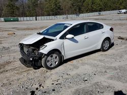Salvage cars for sale at Gainesville, GA auction: 2017 KIA Forte LX