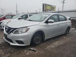 Nissan salvage cars for sale: 2017 Nissan Sentra S