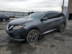 Nissan Murano S salvage cars for sale: 2016 Nissan Murano S