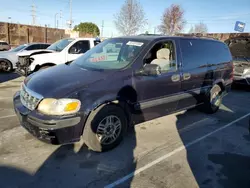 Salvage cars for sale at Wilmington, CA auction: 2005 Chevrolet Venture LS