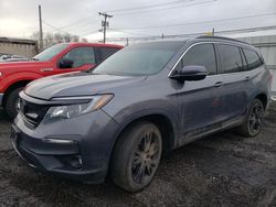 Salvage cars for sale at New Britain, CT auction: 2022 Honda Pilot SE