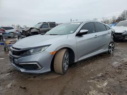 Honda salvage cars for sale: 2020 Honda Civic LX