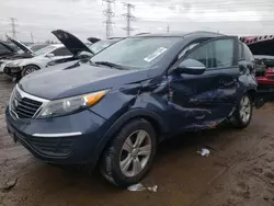 Salvage cars for sale at Elgin, IL auction: 2011 KIA Sportage LX