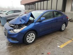 Hyundai Accent salvage cars for sale: 2021 Hyundai Accent SE