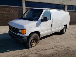 Salvage cars for sale from Copart Wheeling, IL: 2006 Ford Econoline E250 Van