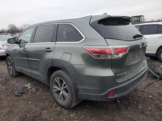 2016 Toyota Highlander XLE