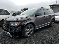 Salvage cars for sale from Copart Eugene, OR: 2014 Dodge Journey Crossroad