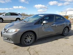 Salvage cars for sale at Fresno, CA auction: 2013 Honda Civic LX