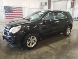 Salvage cars for sale from Copart Avon, MN: 2012 Chevrolet Equinox LS