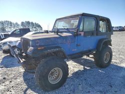 Jeep Wrangler / yj s salvage cars for sale: 1990 Jeep Wrangler / YJ S