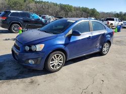 Salvage cars for sale at Florence, MS auction: 2013 Chevrolet Sonic LT