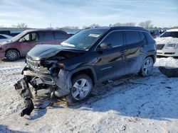 Salvage cars for sale at Kansas City, KS auction: 2022 Jeep Compass Latitude