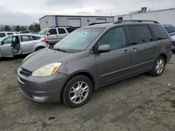 Toyota salvage cars for sale: 2005 Toyota Sienna XLE