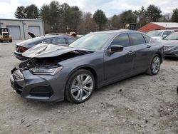 Acura salvage cars for sale: 2021 Acura TLX Technology