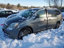 Salvage cars for sale at Candia, NH auction: 2007 Honda Odyssey EXL