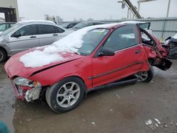 Salvage cars for sale at Kansas City, KS auction: 1995 Honda Civic DX