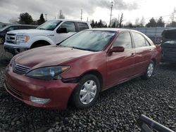 Salvage cars for sale at Portland, OR auction: 2006 Toyota Camry LE