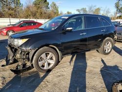 Salvage cars for sale from Copart Hampton, VA: 2010 Acura MDX