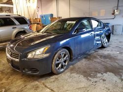 Salvage cars for sale from Copart Wheeling, IL: 2013 Nissan Maxima S