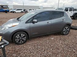 Vehiculos salvage en venta de Copart Phoenix, AZ: 2015 Nissan Leaf S